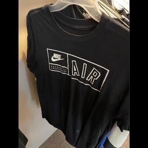 Nike Black And White Tshirt Men